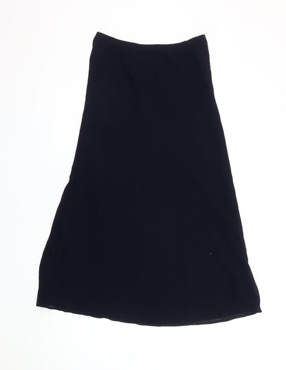 Marks and Spencer Women's Blue Midi Skirt Size 10