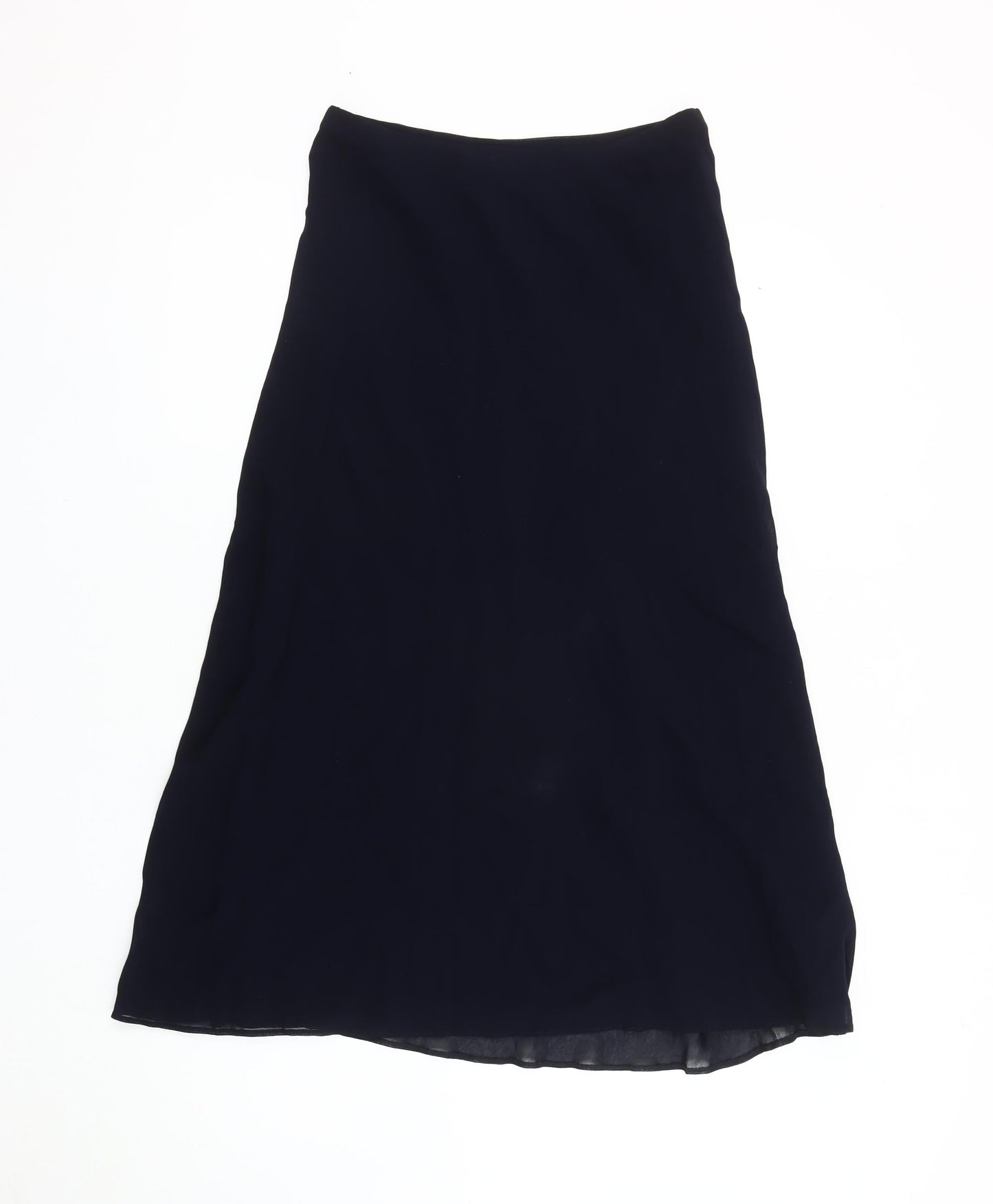 Marks and Spencer Women's Blue Midi Skirt Size 10