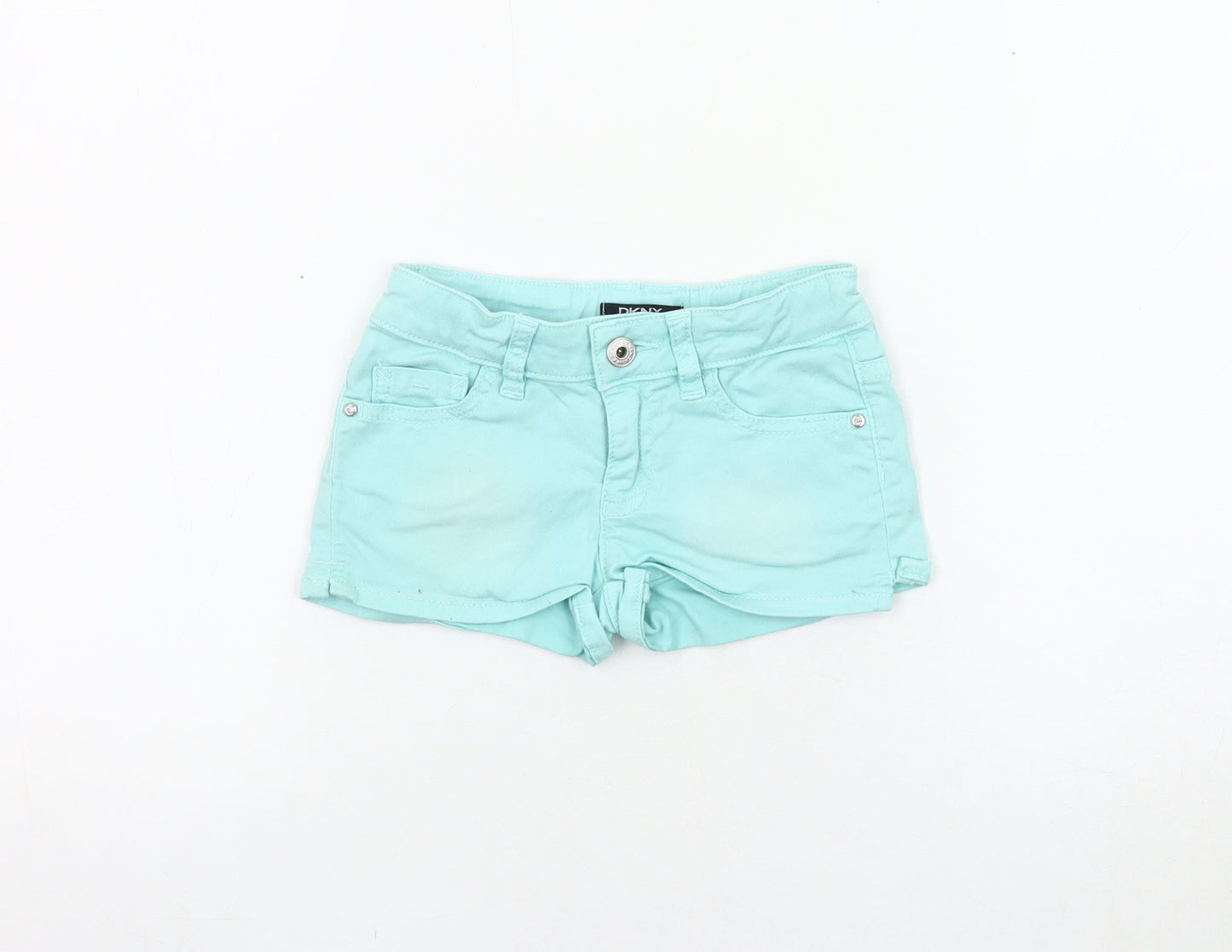 DKNY Girls' Blue Shorts Size 10 - Summer Essential