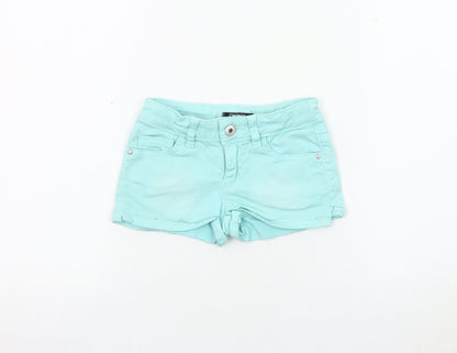 DKNY Girls' Blue Shorts Size 10 - Summer Essential