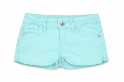 DKNY Girls' Blue Shorts Size 10 - Summer Essential
