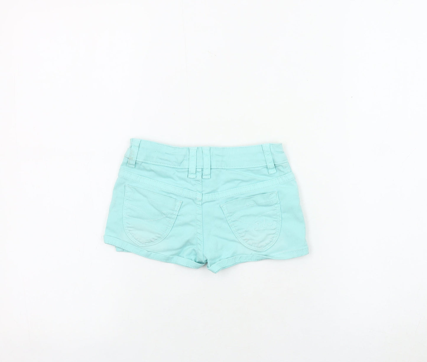 DKNY Girls' Blue Shorts Size 10 - Summer Essential