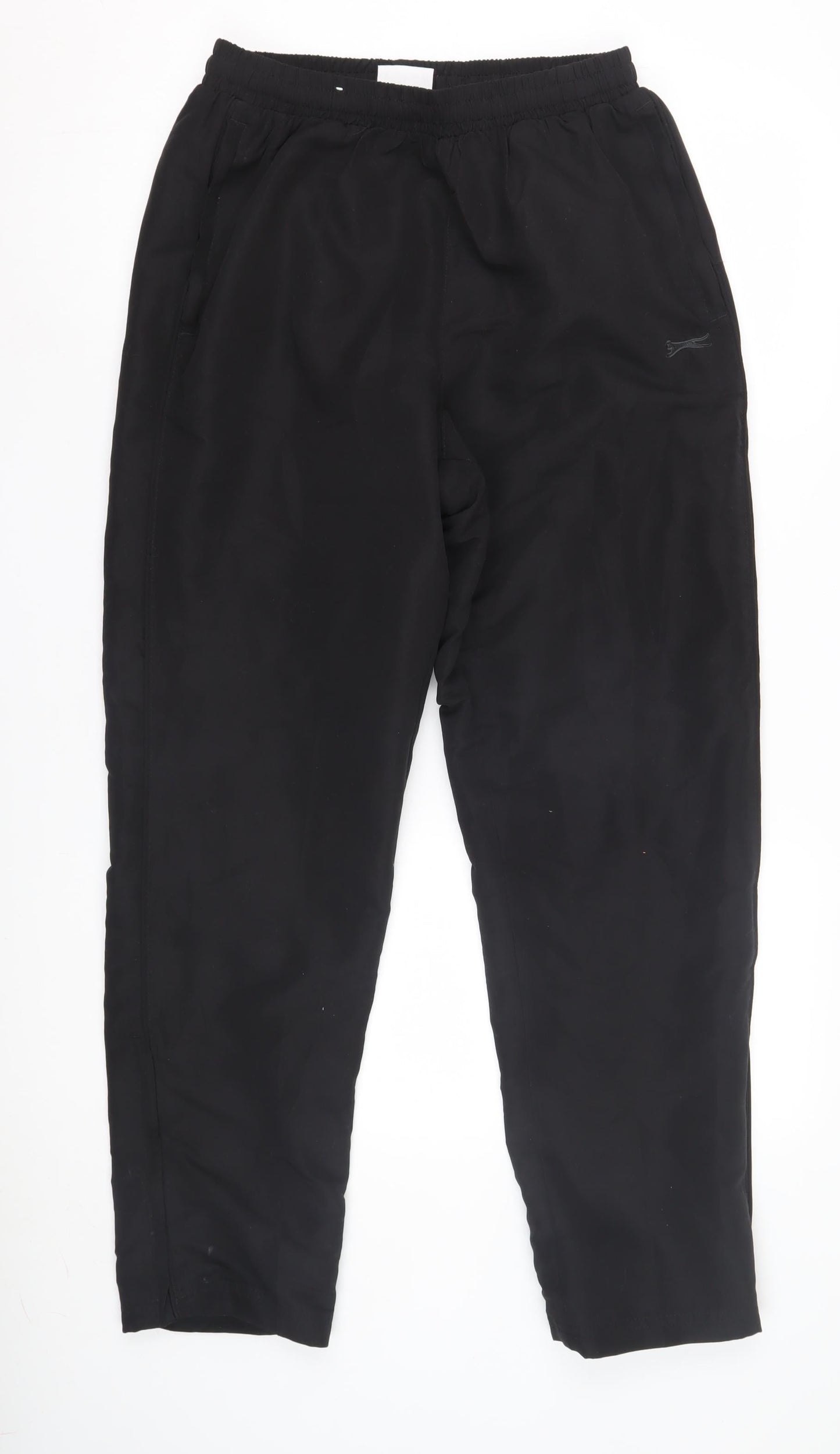 Slazenger Men's Black Jogger Trousers, M, Elastic Waist