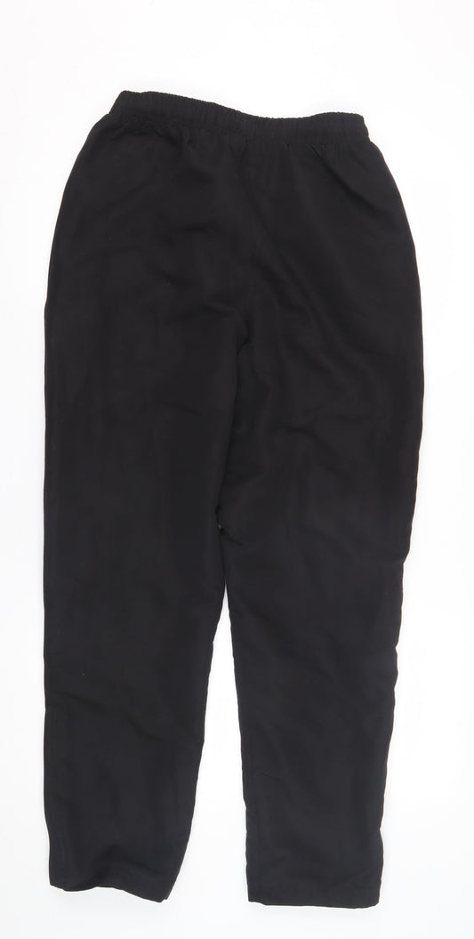 Slazenger Men's Black Jogger Trousers, M, Elastic Waist