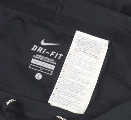 Nike Men's Black Compression Leggings - Size L