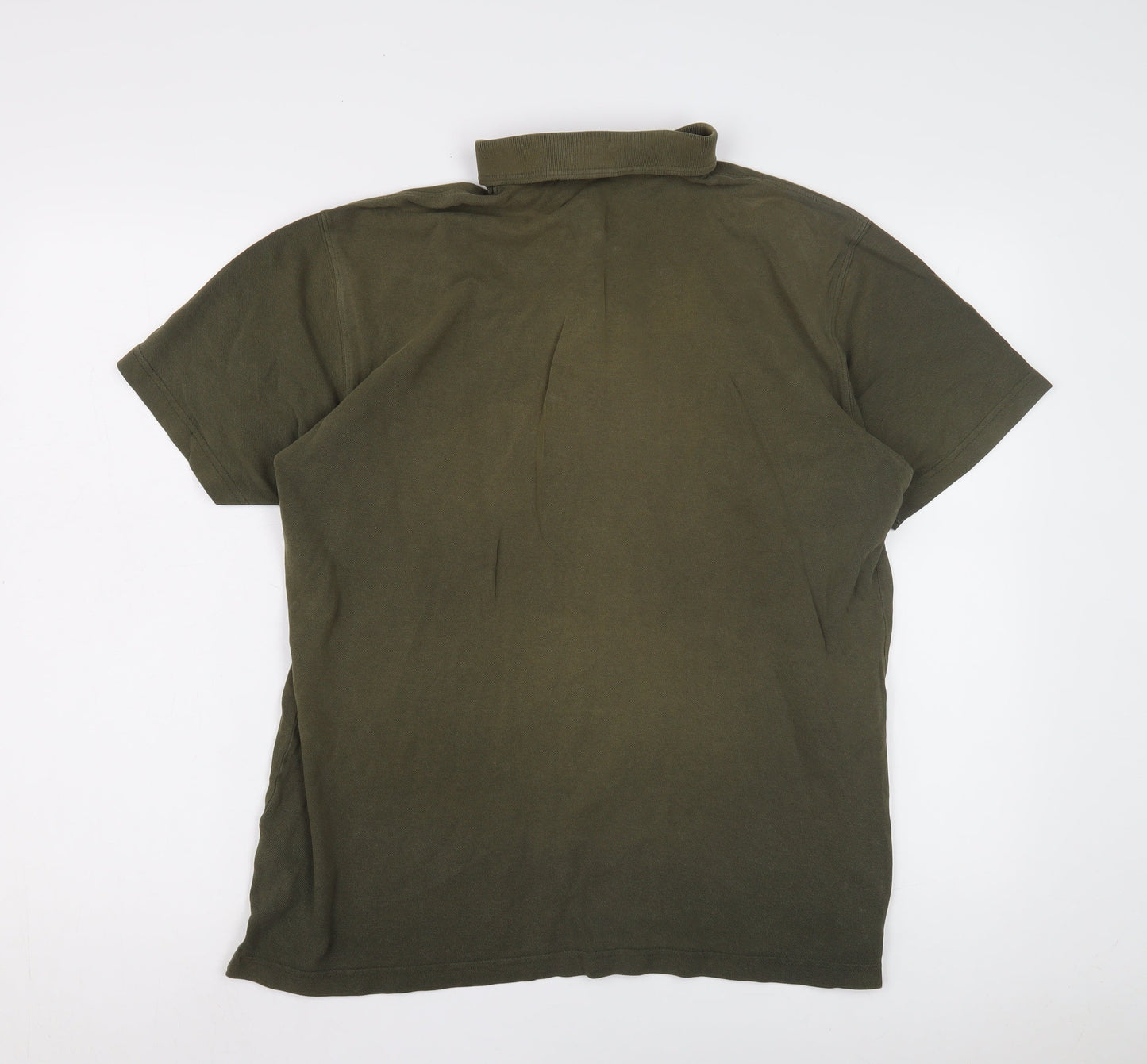 Cotton Traders Men's Green Polo Shirt - M