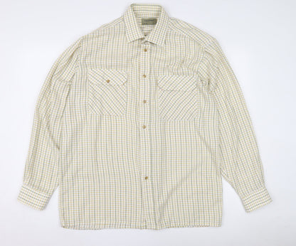 Tom Hagan Men's Multicoloured Check Shirt L