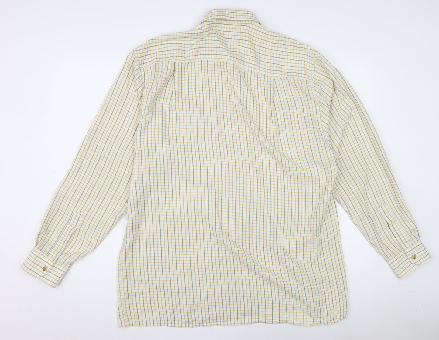 Tom Hagan Men's Multicoloured Check Shirt L