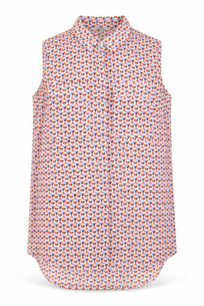 Womens UK Size 8 NEXT Multicoloured Basic Blouse