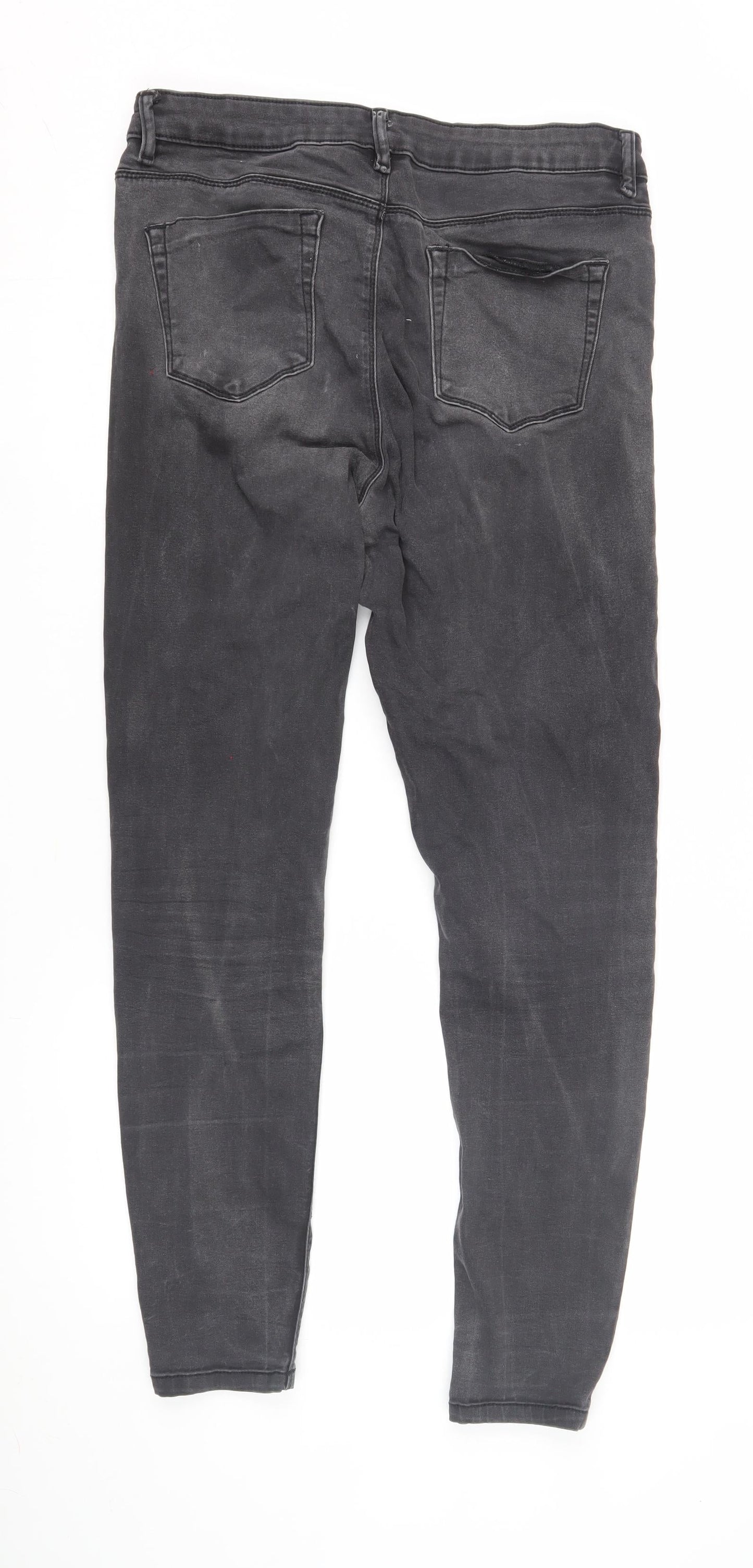 ASOS Men's Black Skinny Jeans 34 Regular