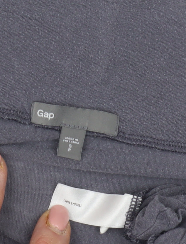 Gap Women's Grey V-Neck Tank Top, Size S, Lyocell
