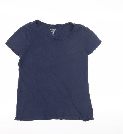 Gap Women's Blue M Basic Cotton T-Shirt