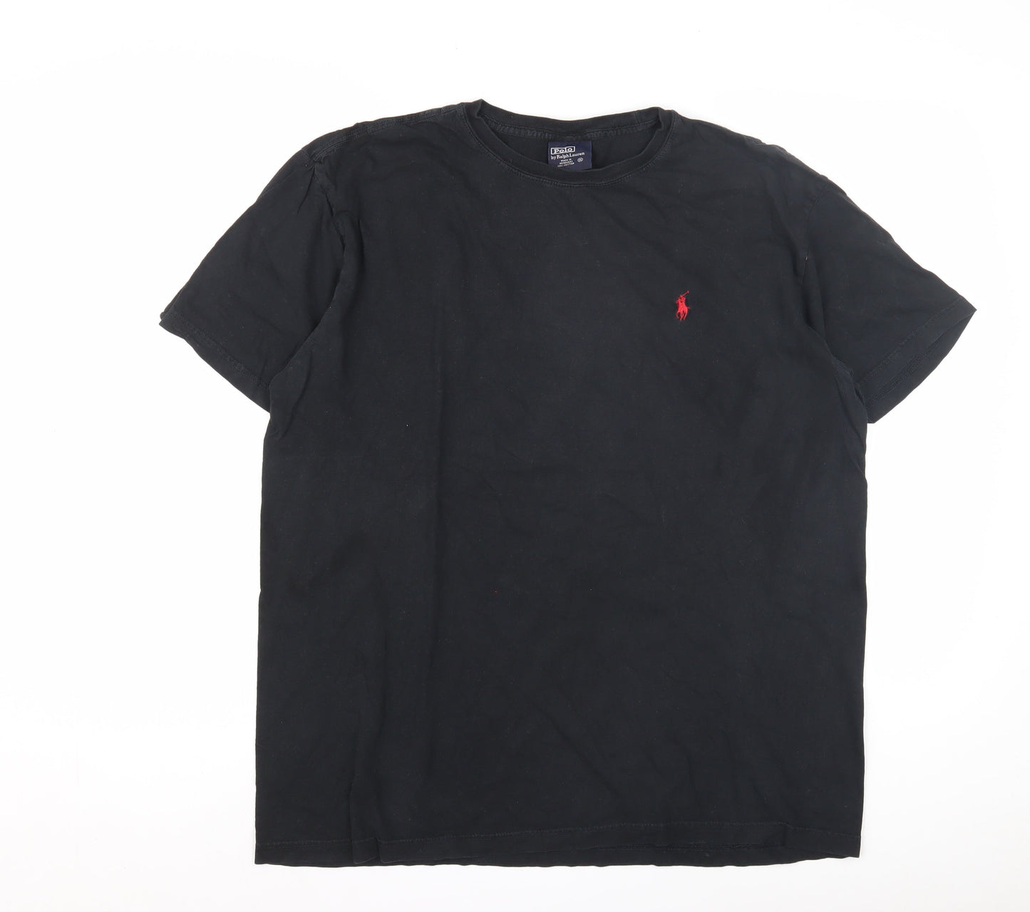 Polo Ralph Lauren Black Men's M T-Shirt, Short Sleeve, Logo