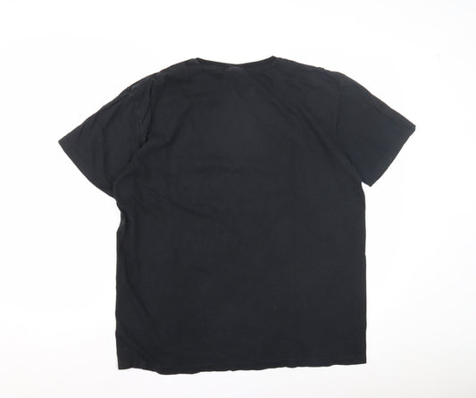Polo Ralph Lauren Black Men's M T-Shirt, Short Sleeve, Logo