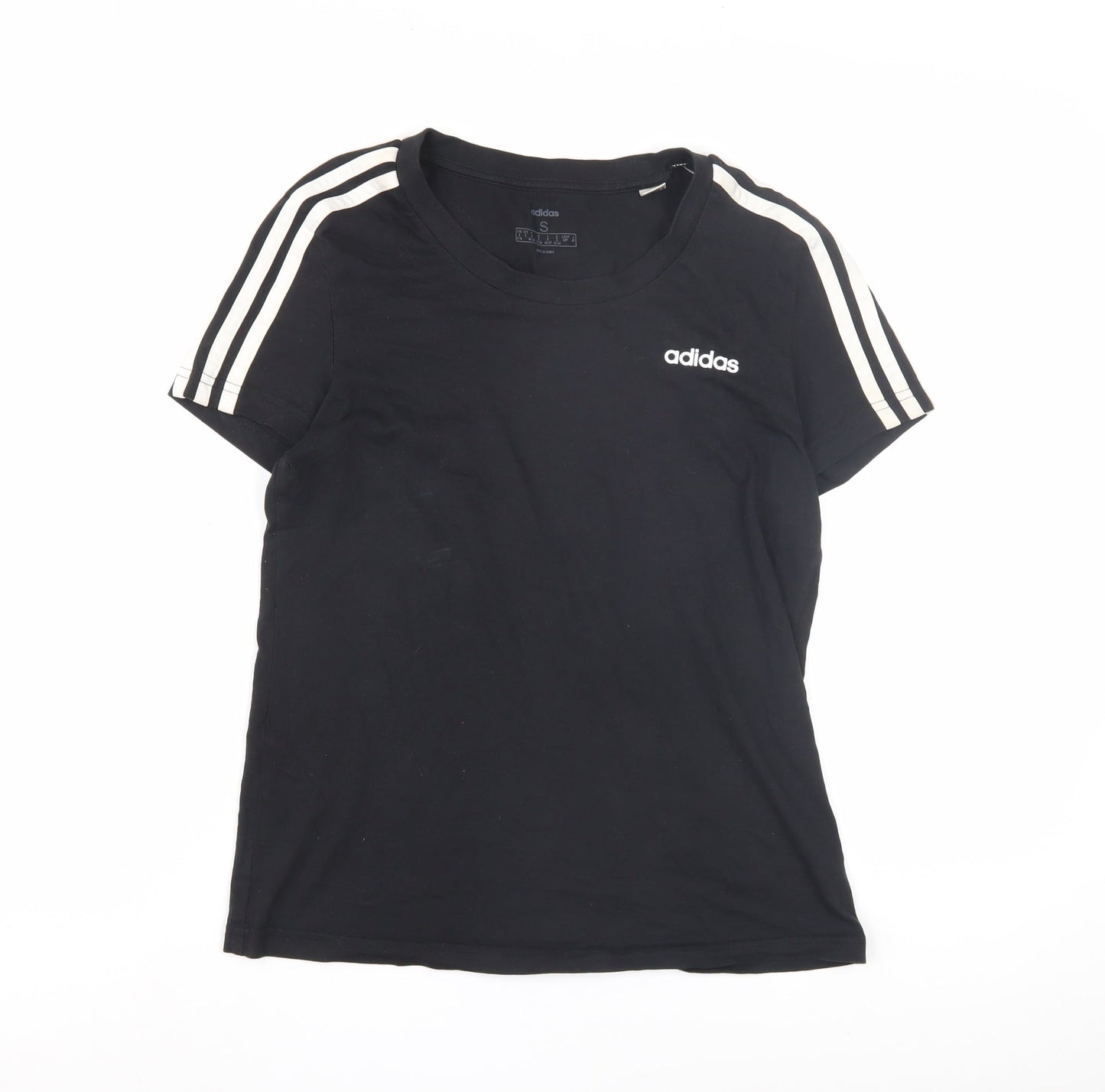 Adidas Women's Black T-Shirt S for Gym Training