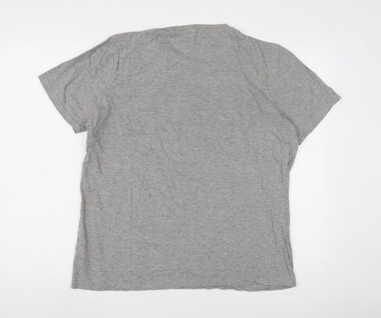 Mens UK Size L Ben Sherman Grey  T-Shirt