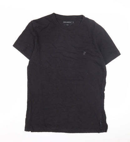 Mens UK Size S French Connection Black  T-Shirt