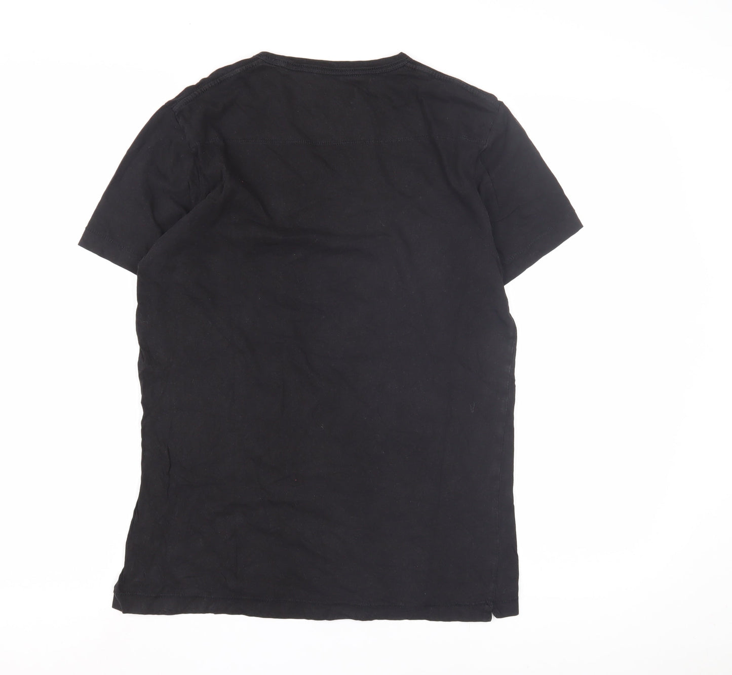 Mens UK Size S French Connection Black  T-Shirt