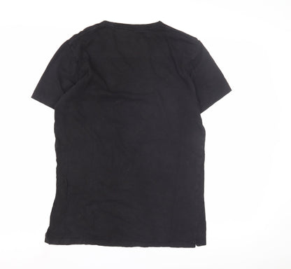 Mens UK Size S French Connection Black  T-Shirt