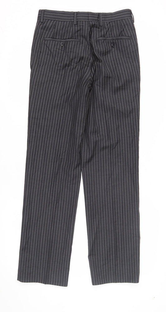 Womens UK Size 28 NEXT Classic Fit Business Black Trousers