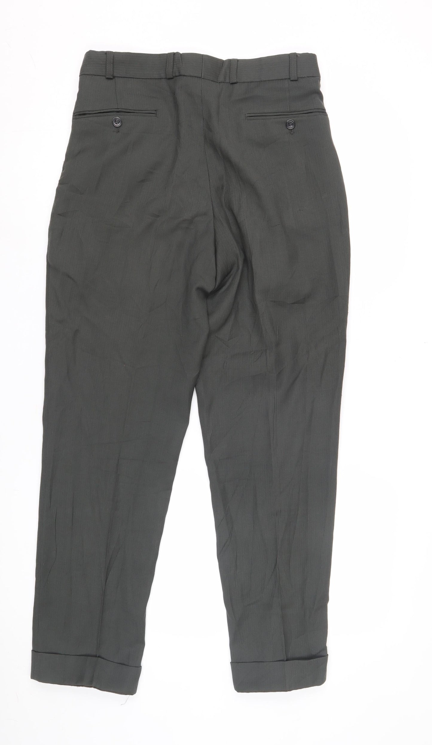 Mens UK Size  Benevento  Formal Grey Trousers