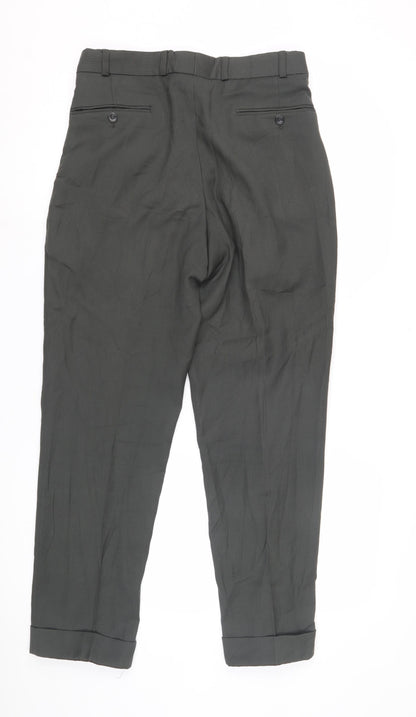 Mens UK Size  Benevento  Formal Grey Trousers