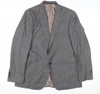 Mens UK Size 42 John Lewis & Partners Regular Grey Suit Jacket