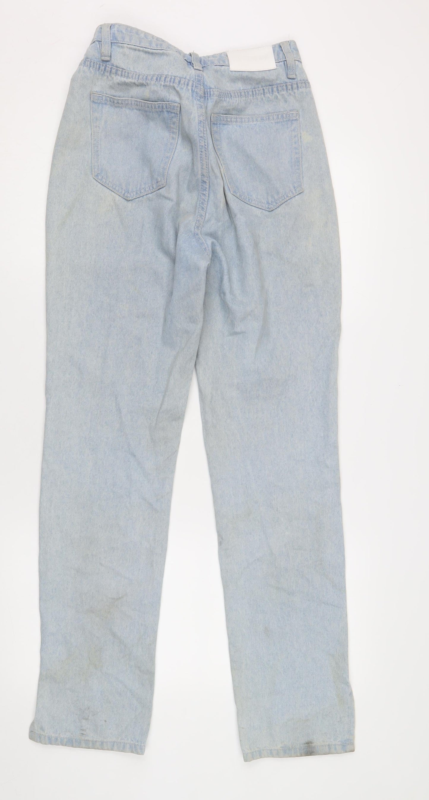 Wrath Women's Light Blue Straight Jeans Size 10