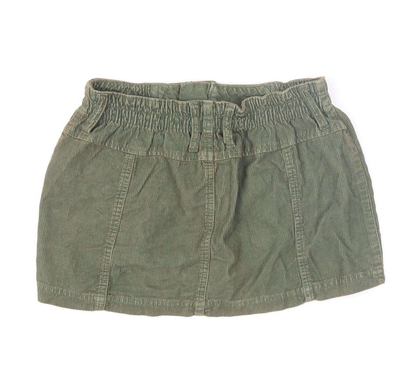 BDG Women's Green Cargo Skirt - XS Corduroy
