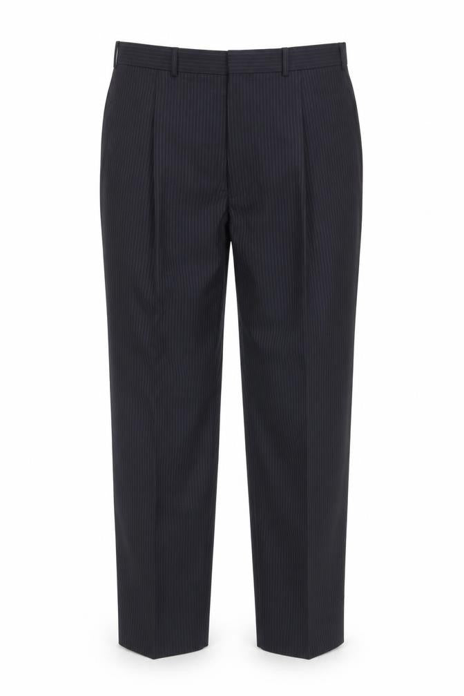 Mens UK Size 38 Marks and Spencer  Dress Pants Blue Trousers