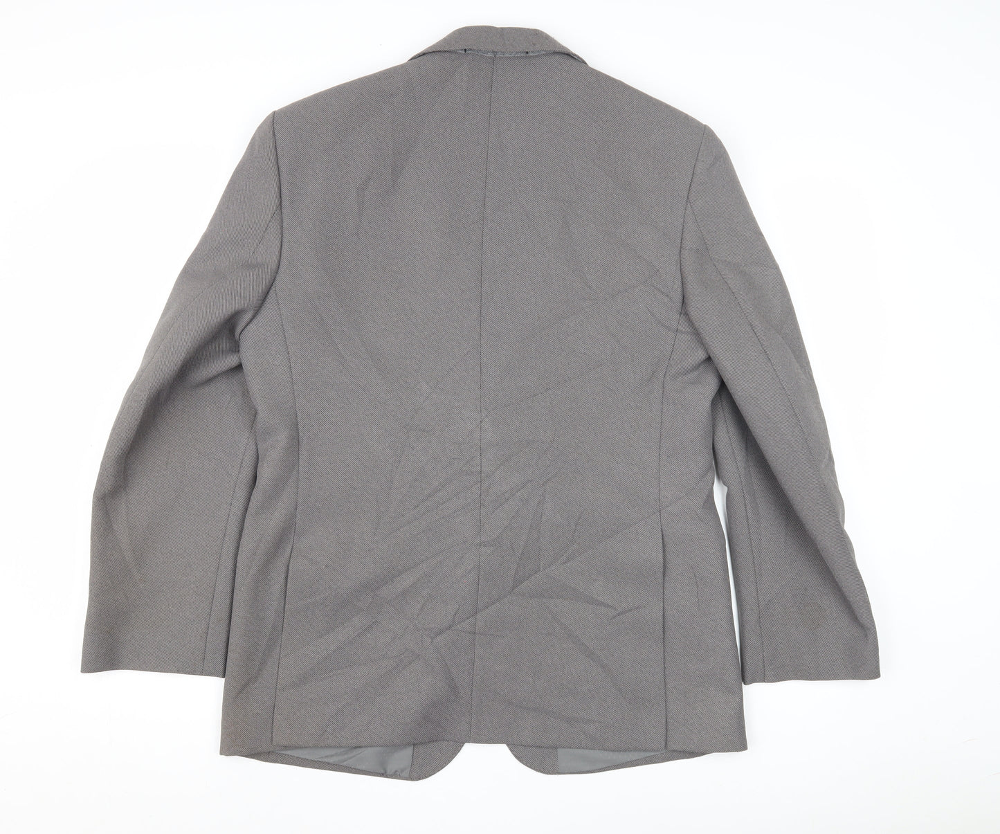 Dunn & Co Men's Grey Blazer, Size 41 S, Vintage
