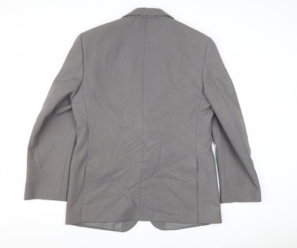 Dunn & Co Men's Grey Blazer, Size 41 S, Vintage