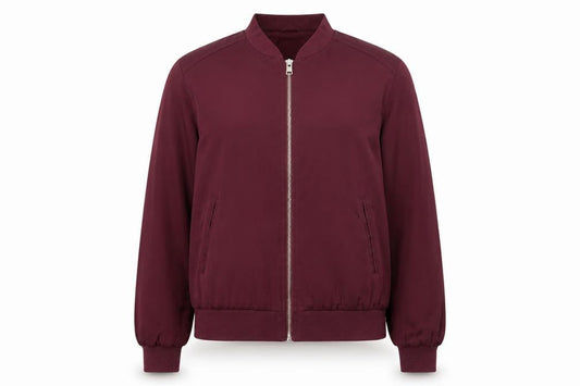 Womens UK Size 12 New Look Red Bomber Jacket