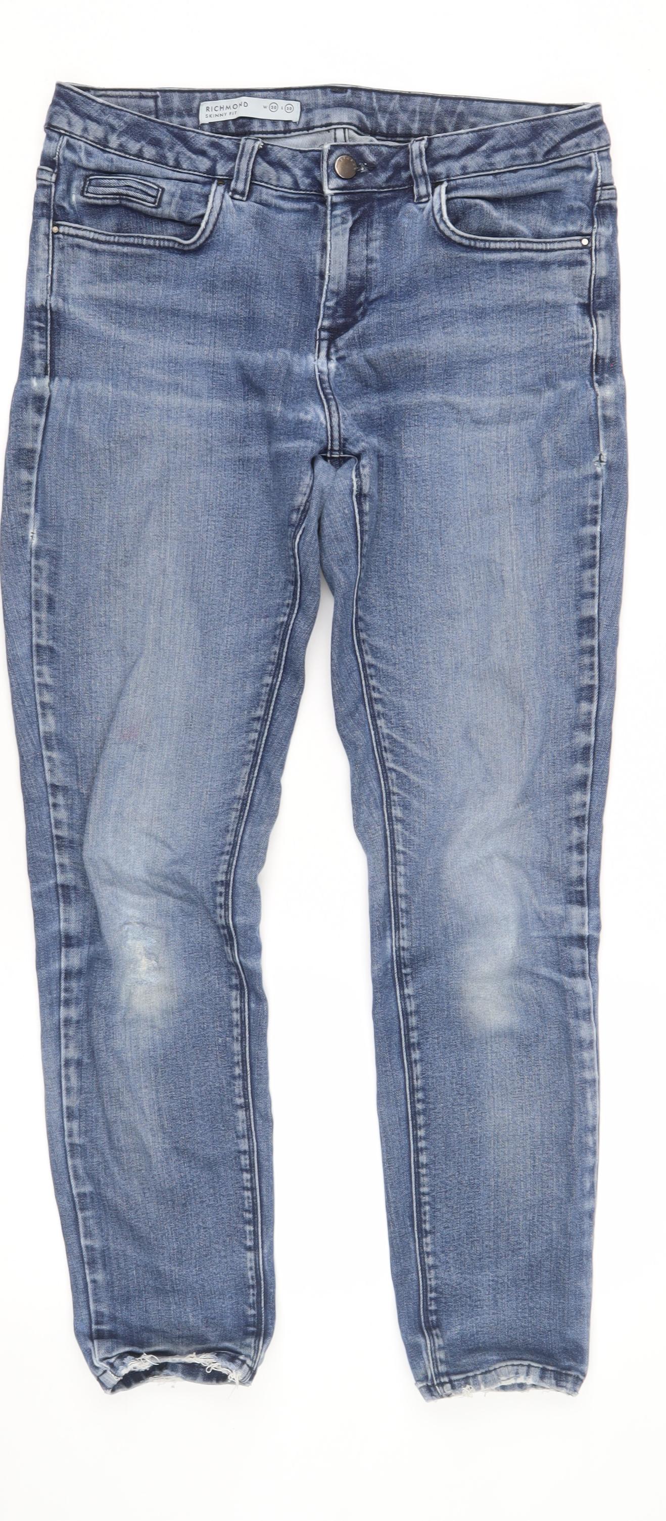 Richmond Women's Blue Skinny Jeans Size 30