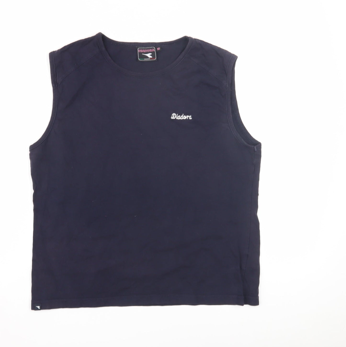 Womens UK Size 16 Diadora Blue Basic Tank