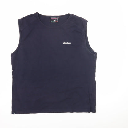 Womens UK Size 16 Diadora Blue Basic Tank