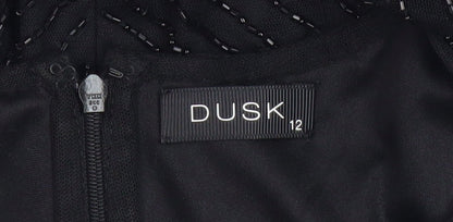Dusk Women's Black Dress, Size 12, Party/Cocktail