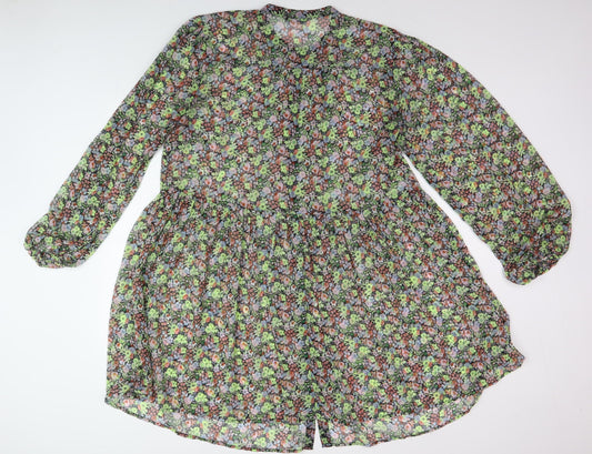 Roman Women's Multicoloured A-Line Floral Dress