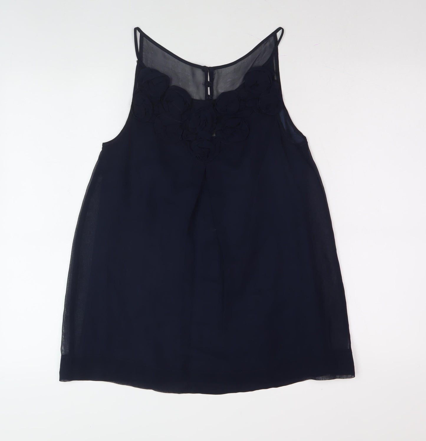 Womens UK Size 8 Damsel in a Dress Blue Camisole Tank