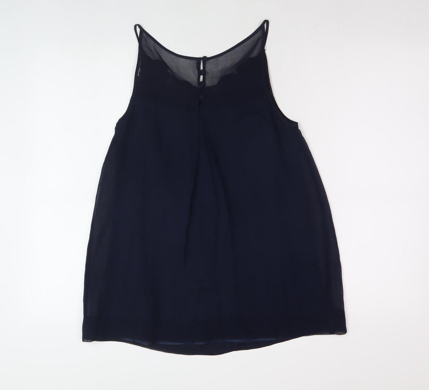 Womens UK Size 8 Damsel in a Dress Blue Camisole Tank