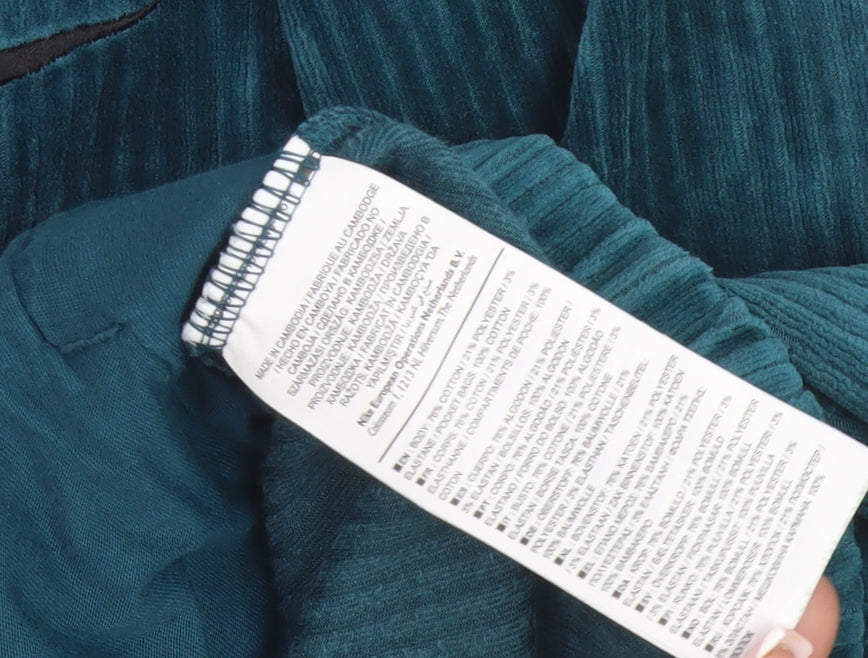 Nike Women's Green Corduroy Jacket, Size L