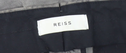 Reiss Men's Grey Chino Trousers Size 36 in Corduroy