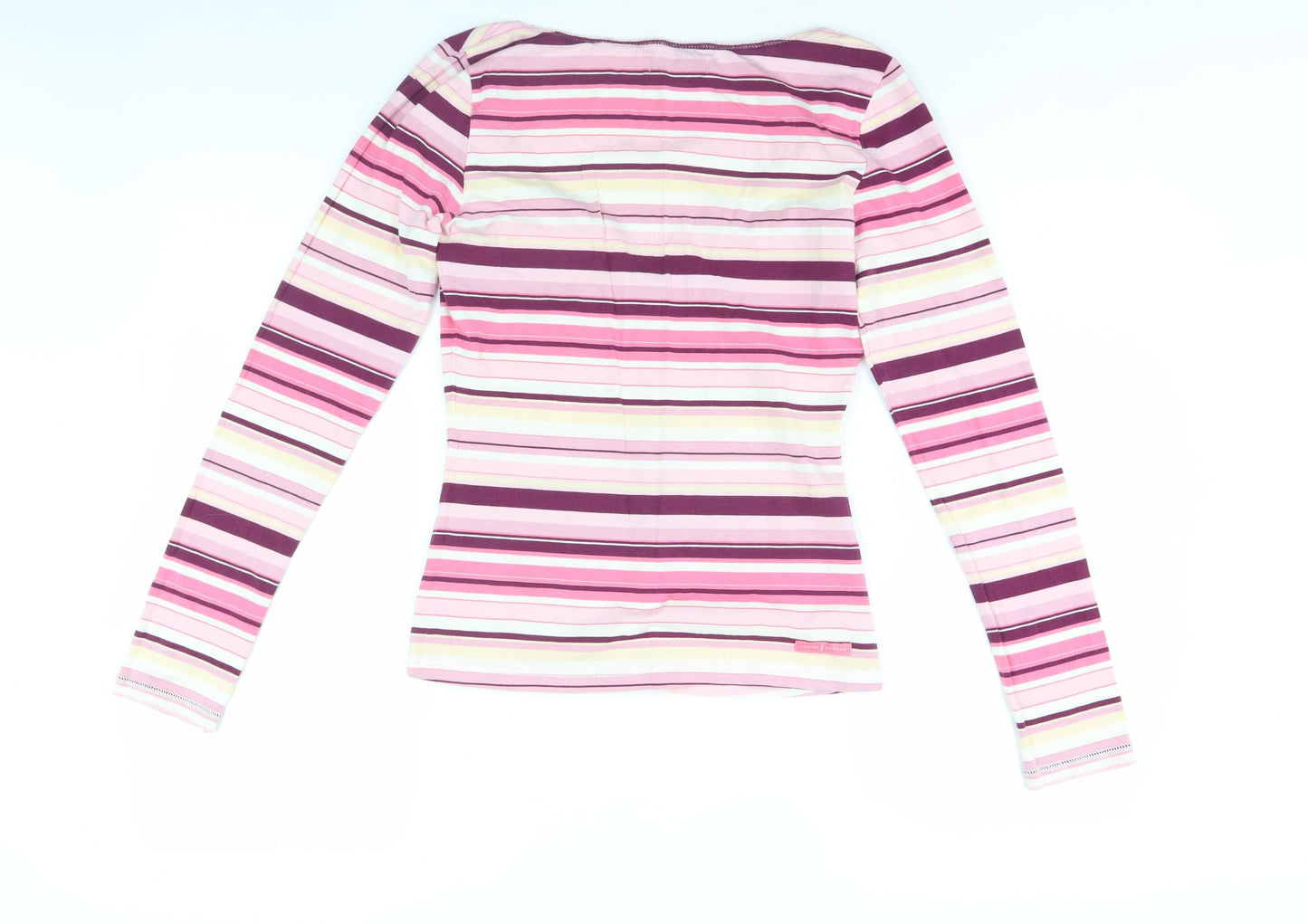 Jasper Conran Women's Multicolour Striped V-Neck T-Shirt