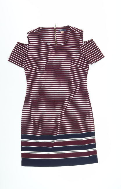 Tommy Hilfiger Women Multicoloured Bodycon Dress Size 12
