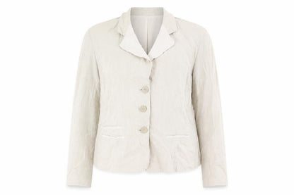 Aria Women's Beige Linen Suit Jacket Size 16