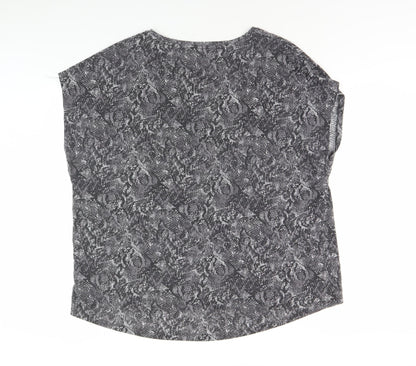 Womens UK Size UK 24 Marks and Spencer Black Basic Top