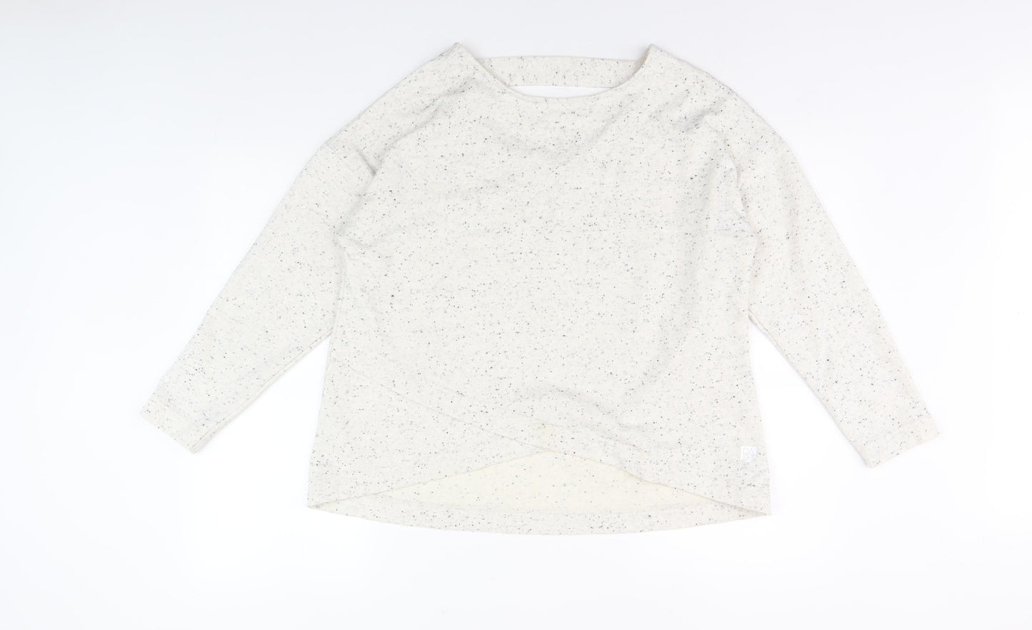 Dash Women's Ivory Pullover Sweatshirt Size 12