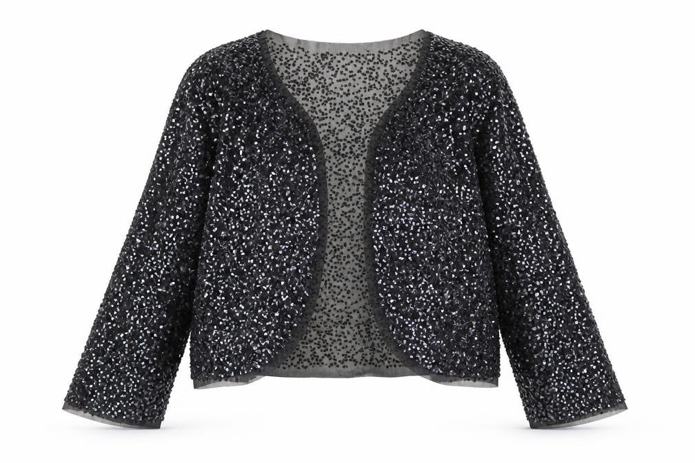 Womens UK Size 4 Principles Black Basic Jacket