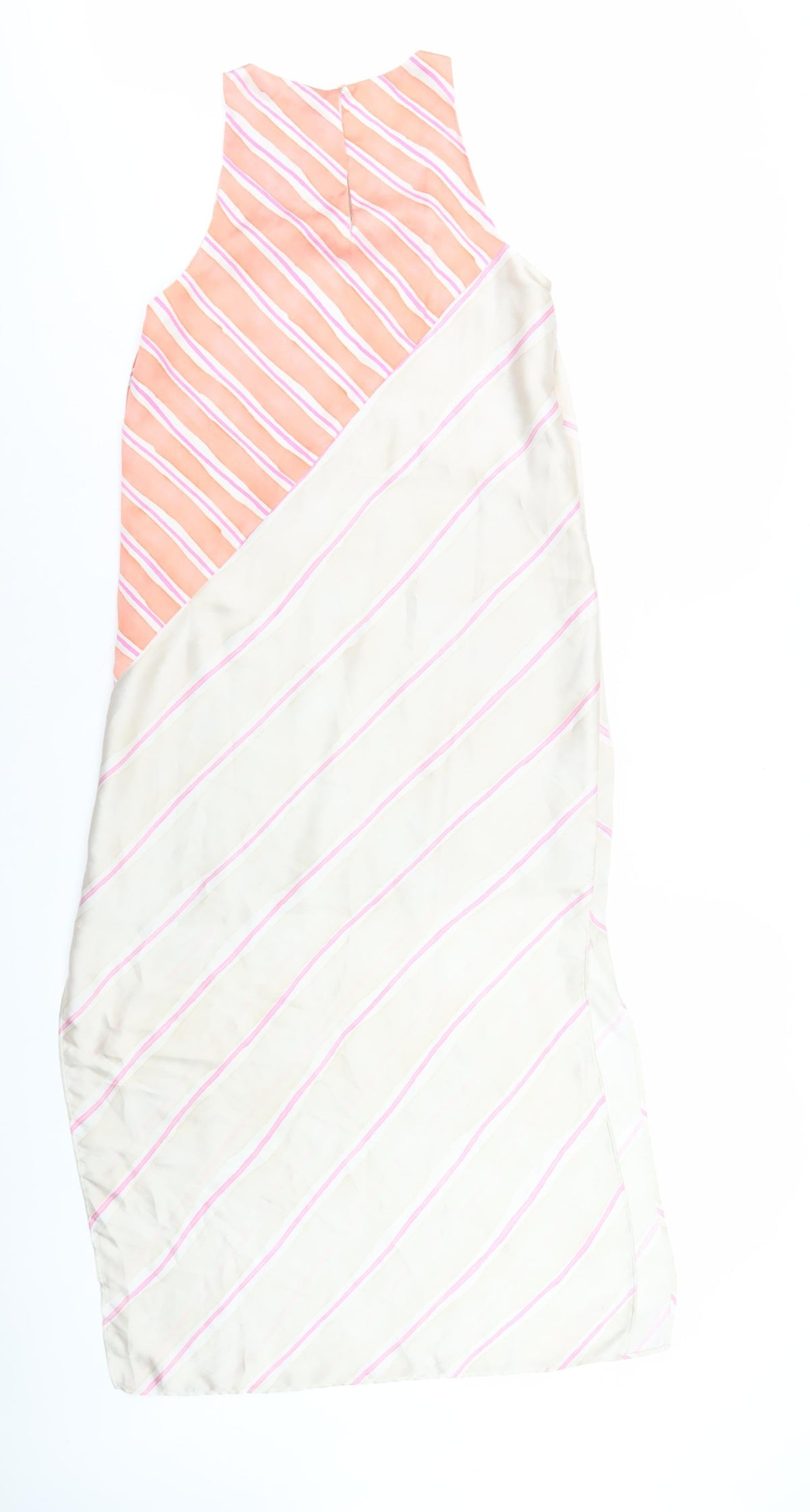 Zara Women's Multicoloured Striped Shift Dress XS