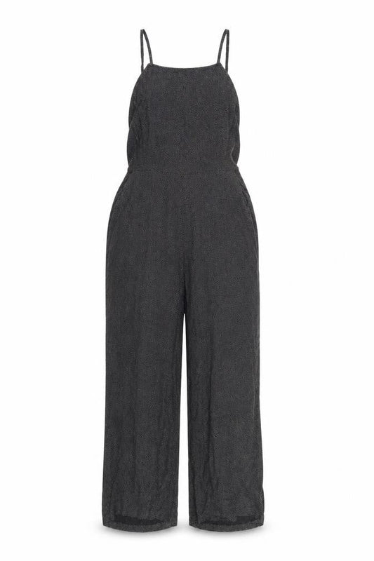 Pins and Needles Black Wide-Leg Jumpsuit L